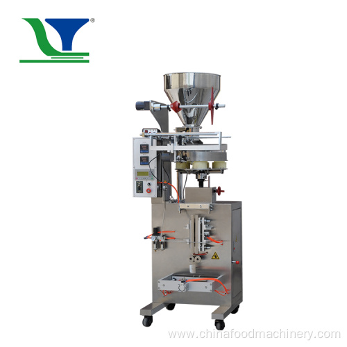 Volumetric vertical packing machine nuts snacks pack machine